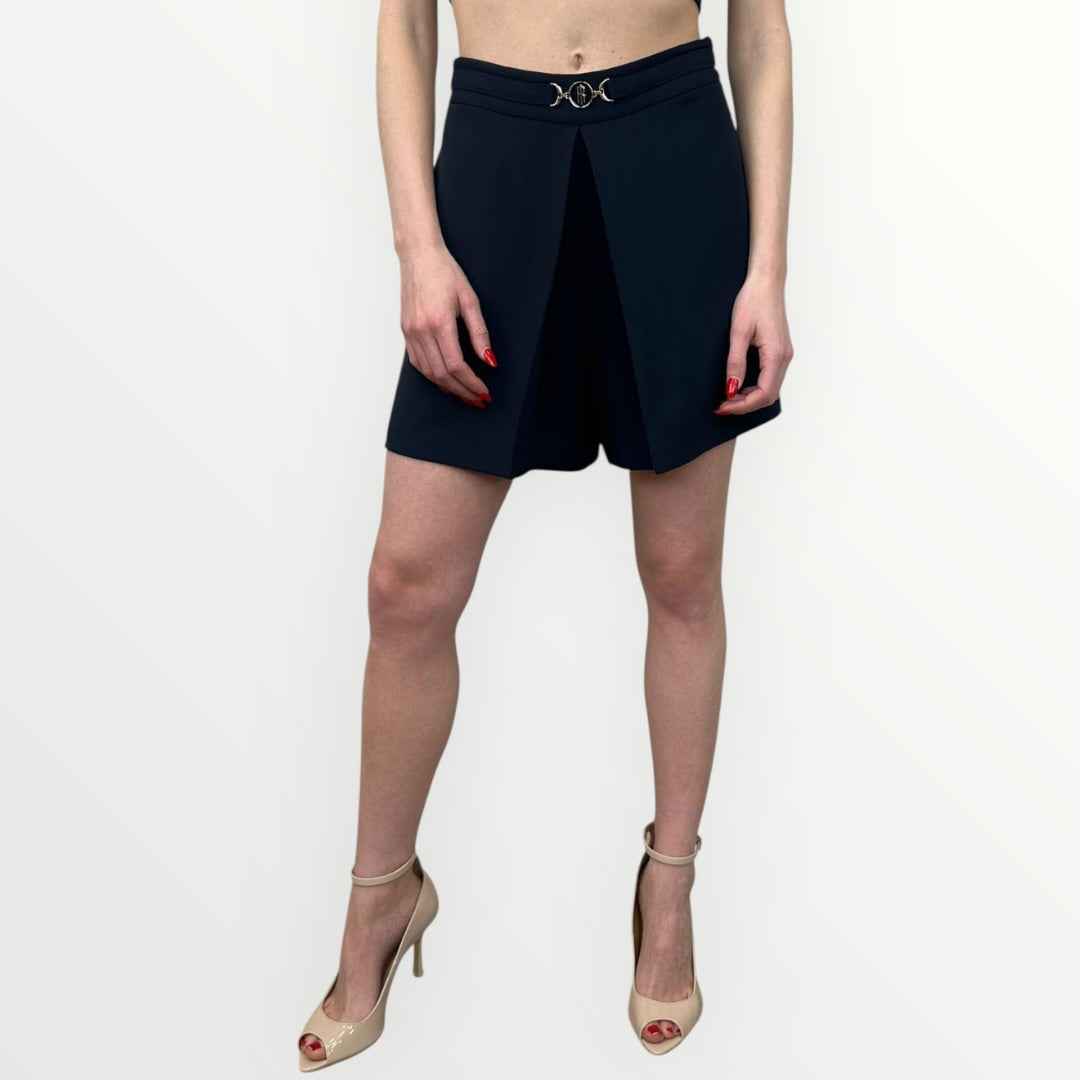 FRACOMINA - SHORT CON PIEGA SUL DAVANTI