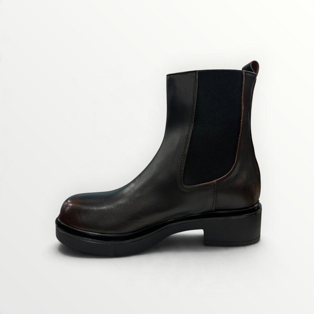 OVYE' - STIVALETTO CON ELASTICO EFFETTO VINTAGE