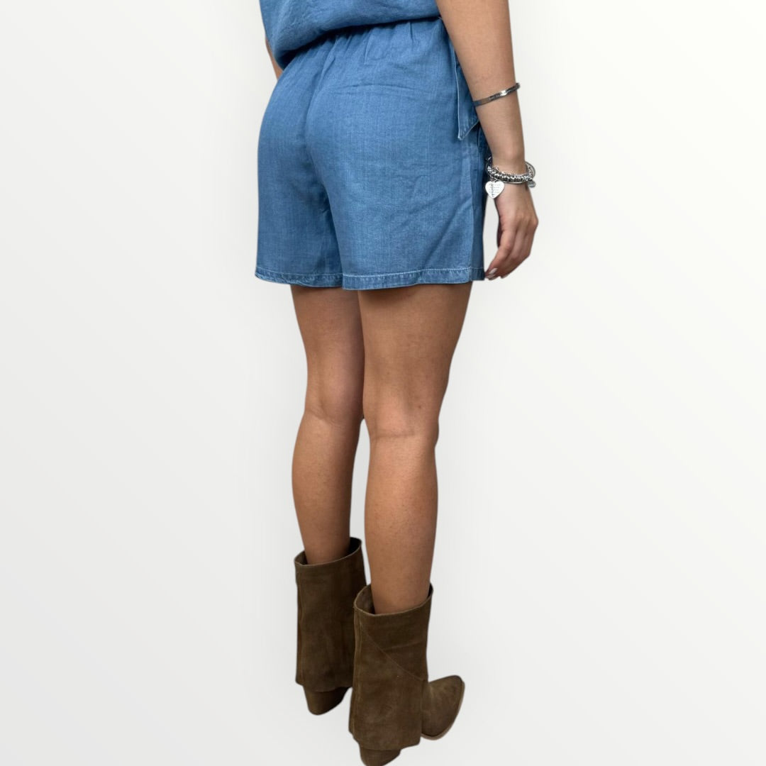 VERO MODA - SHORT FLEUR