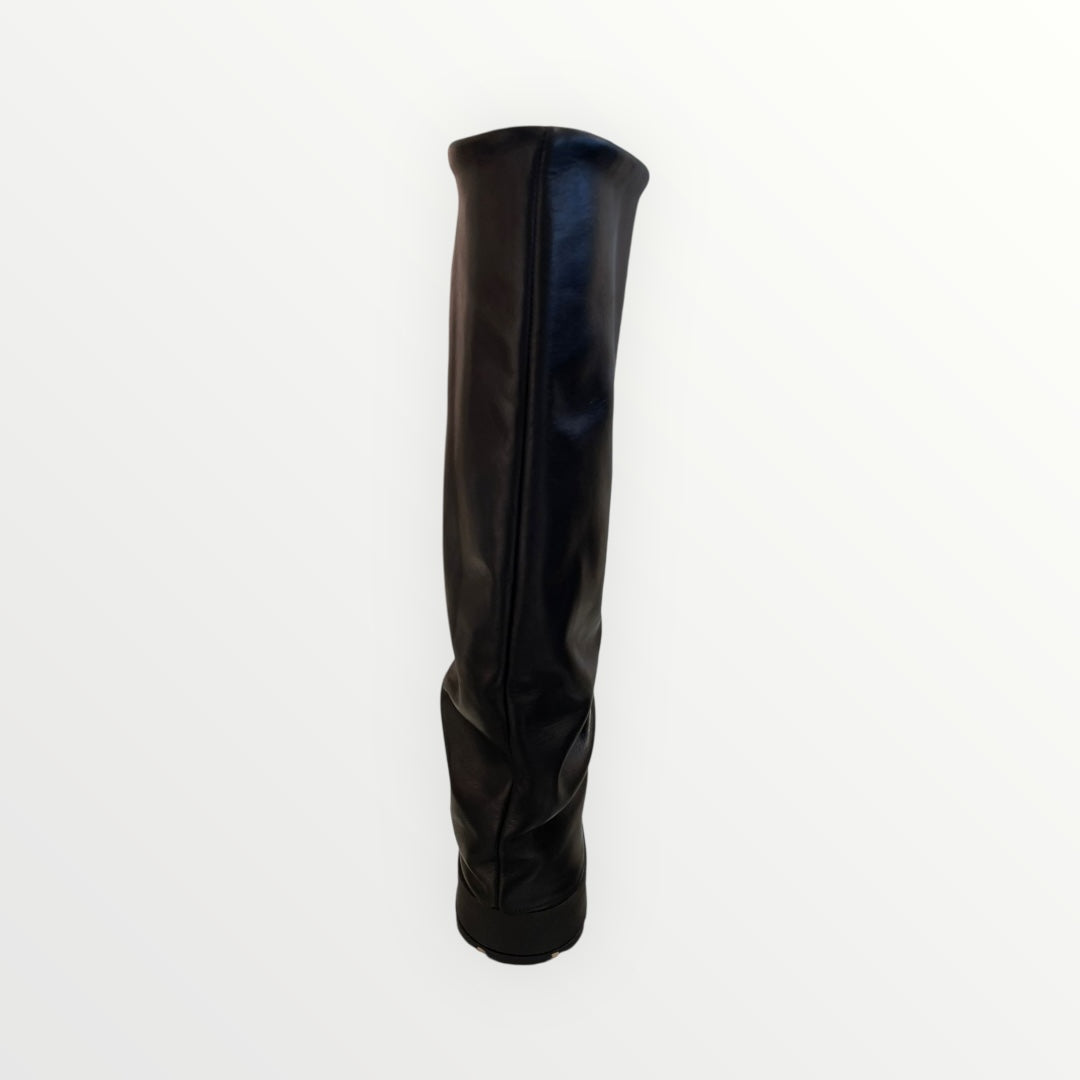 OVYE - STIVALE IN PELLE RISVOLTATO