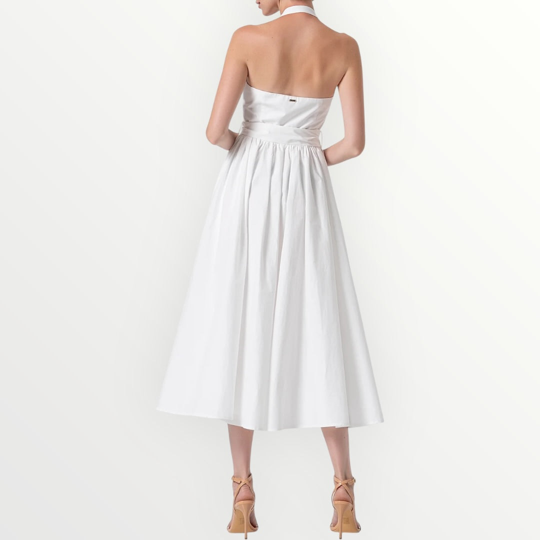 FRACOMINA - ABITO CHEMISIER SENZA MANICHE