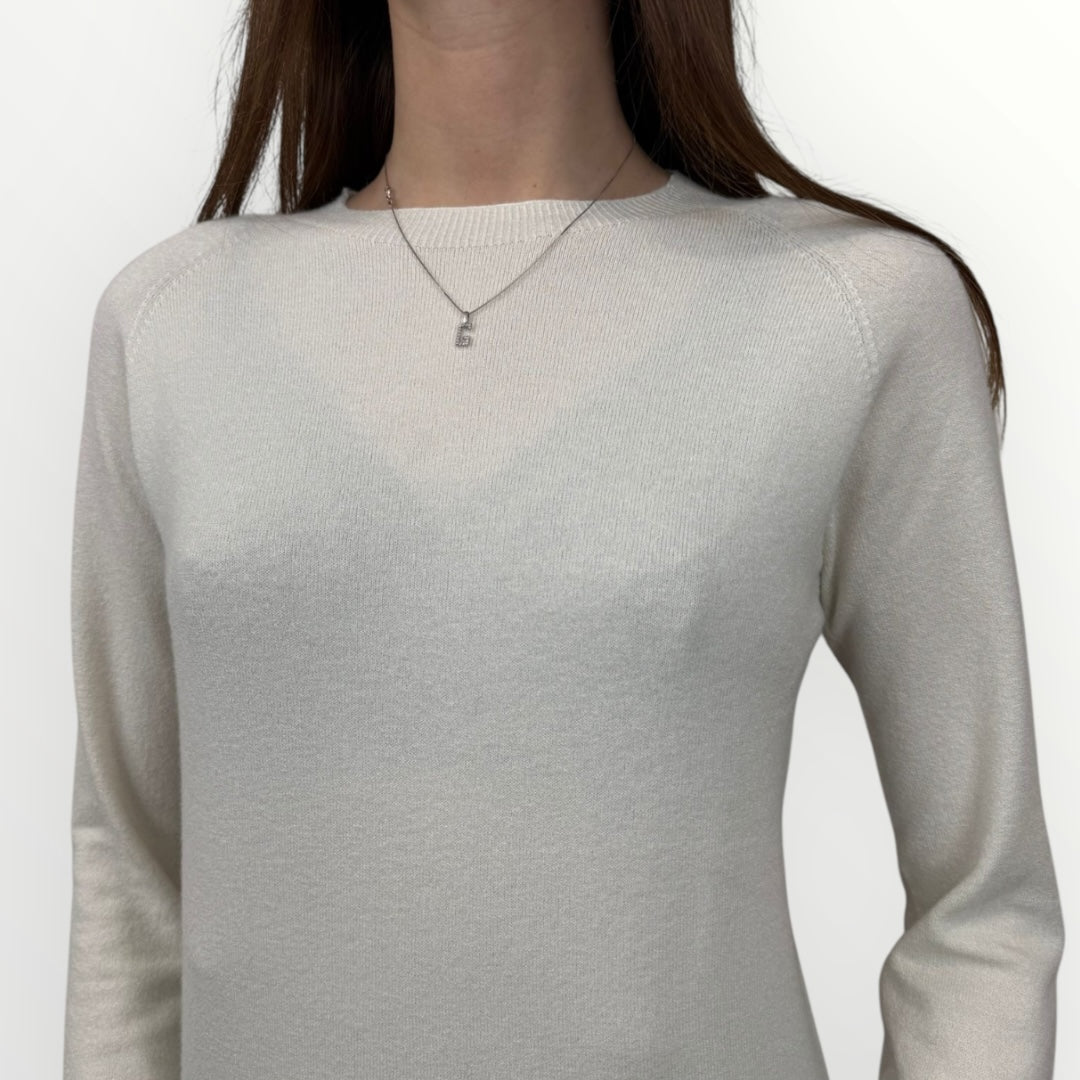 ANGELA DAVIS - MAGLIA SEMPLICE CON PROFILI A COSTINA