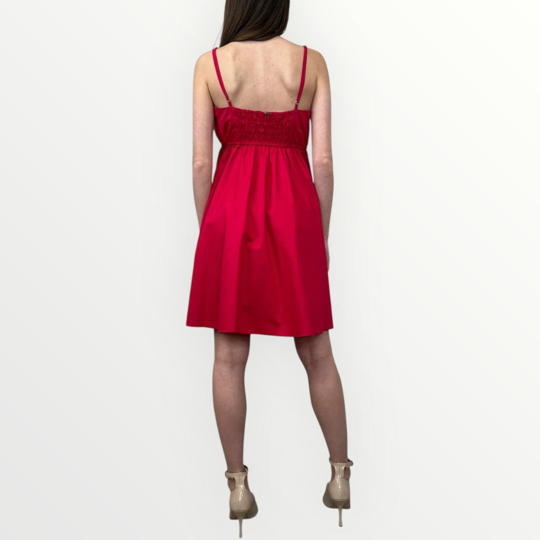 FRACOMINA - ABITO POPELINE CON RICAMI