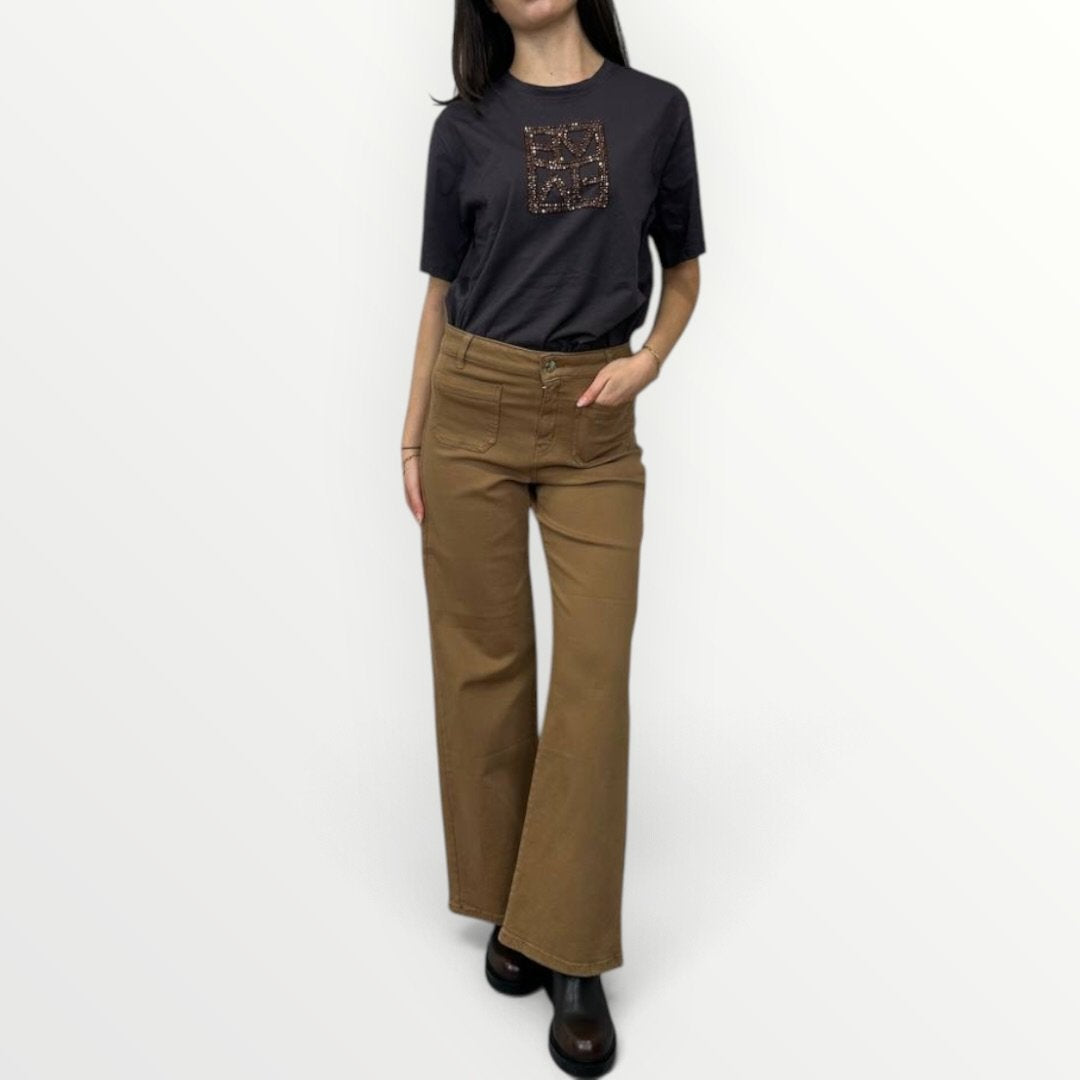EMME MARELLA - PANTALONE RIDENTE