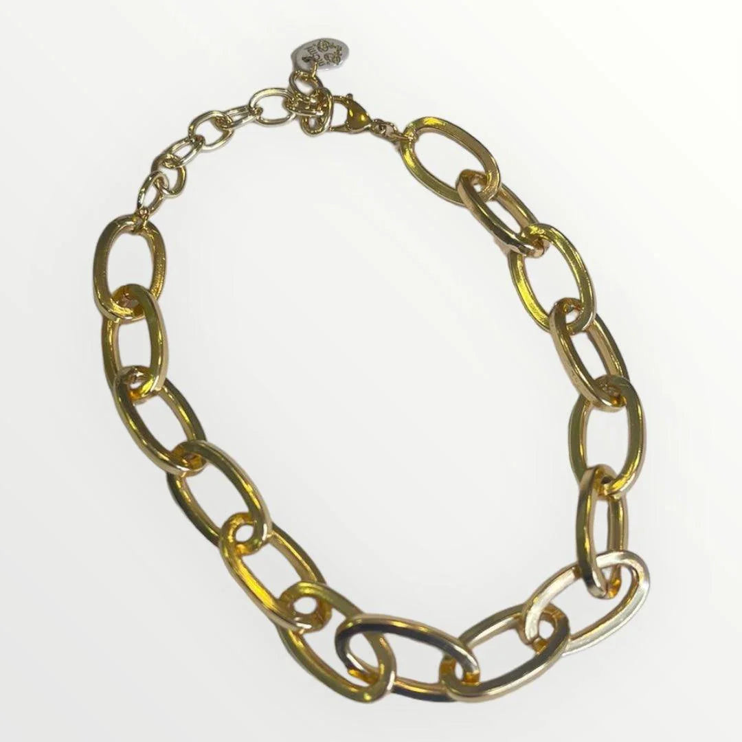 MOMI - COLLANA OVALE CORTA - LOFT.73 Immagine principale del prodotto