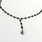MOMI - COLLANA ROSARIO CORTO CUORE - LOFT.73