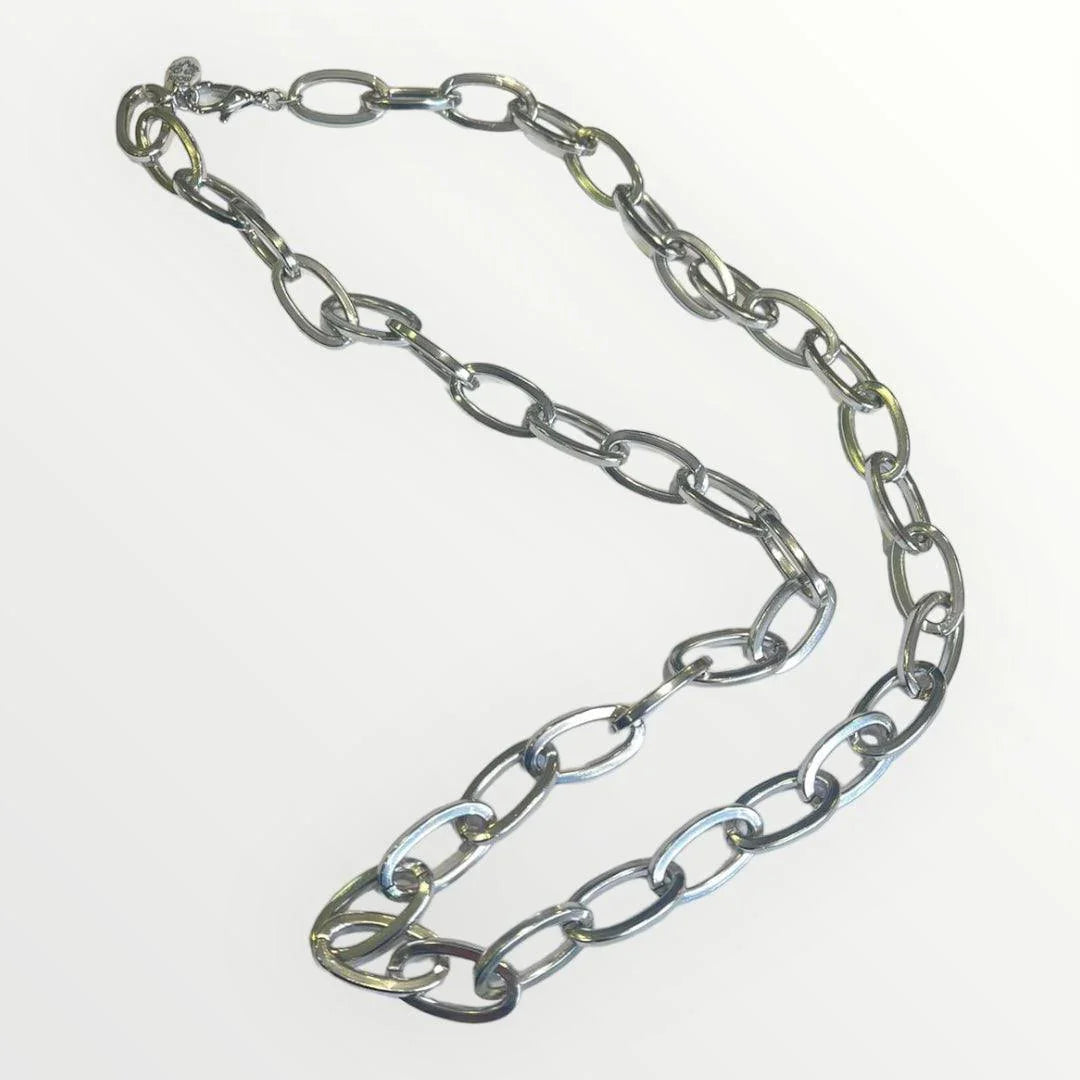 MOMI - COLLANA OVALE LUNGA Immagine secondaria del prodotto